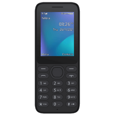 Telstra Lite 3 Prepaid Push Button Phone 4GX - Black